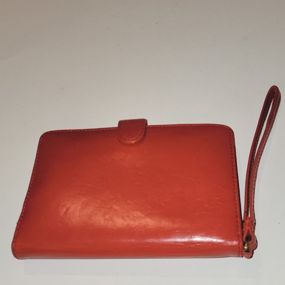 HOBO LEATHER WRISTLET/CELL CASE WALLET